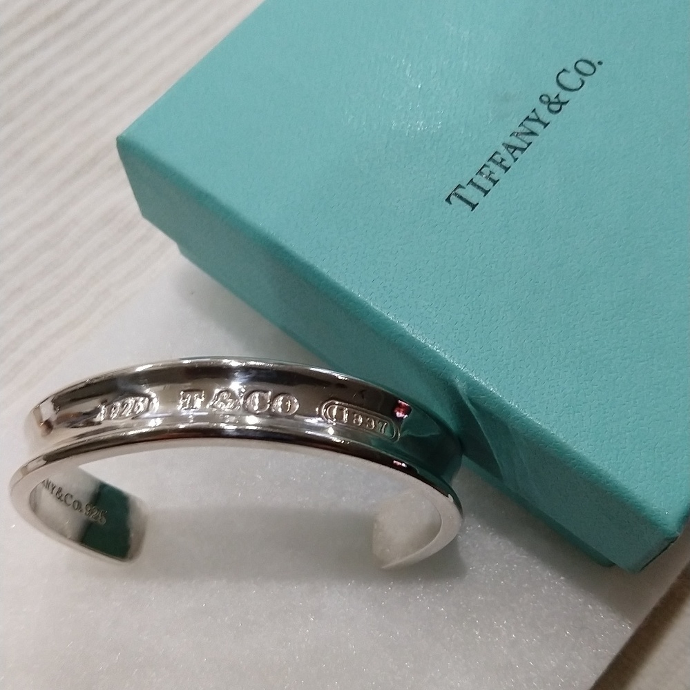 Tiffany &Co silver cuff  worn very little